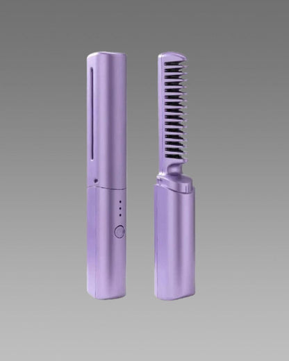 Meneflix Portable Mini Hair Straightener (Cordless & Rechargeable)