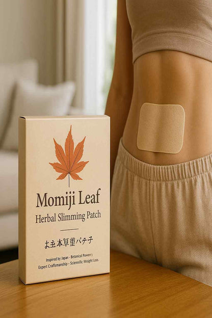 Japanese Herbal Slimming Patch – Momiji Leaf (Pack of 10)