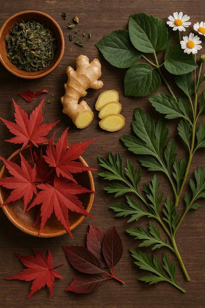 Japanese Herbal Slimming Patch – Momiji Leaf (Pack of 10)